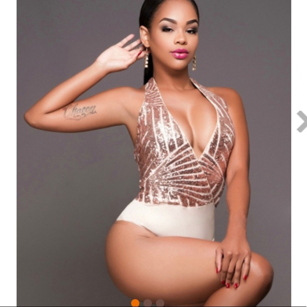 Halter bodysuit
